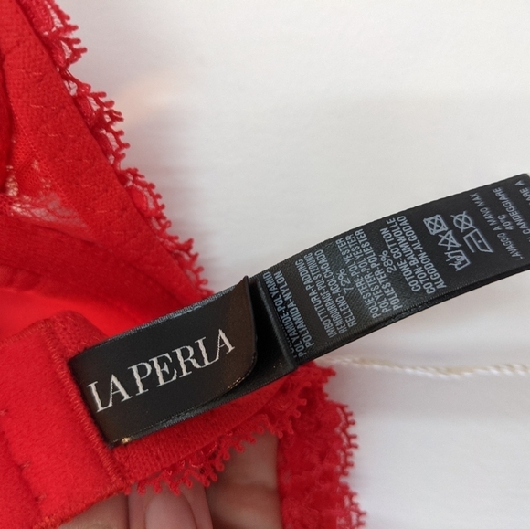 NWT La Perla | Red lace push-up bra - Picture 11 of 12
